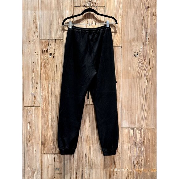 Roque Italy Womens Black Athleisure Top & Bottom Elevated Sweats Set XS-6 W/ Str - Picture 9 of 11